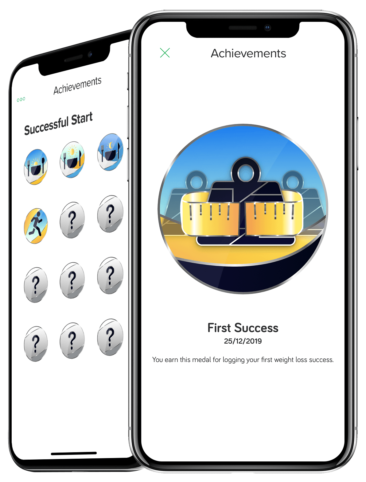 BeStronger App - Achievements and Rewards